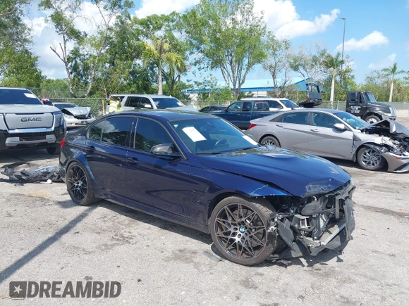 2018 BMW M3 z VIN WBS8M9C57J5K98465, wystawiony jako IAAI lot #41918104 z przebiegiem 44 100 mil mil oraz . Historia ofert i sprzedaży dostępna na DreamBid. Obrazek 1.