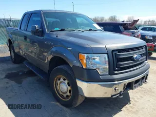 2013 Ford F-150 XL with VIN 1FTEX1EM7DFB07598, listed as a IAAI auction lot 41914976 with 112,044 mi miles. Bid and sale history available at carsss.com. Image 1.
