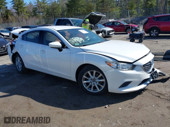 2016 Mazda 6 i Sport with VIN JM1GJ1U57G1481585, listed as a IAAI auction lot 42039982 with 133,070 mi miles and . Bid and sale history available at DreamBid. Image 1.