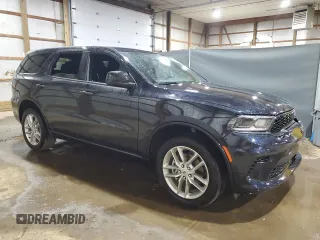 2025 Dodge Durango GT with VIN 1C4RDJDG9SC536553, listed as a Copart auction lot 59480355 with 3,044 mi miles and Clean title. Bid and sale history available at DreamBid. Image 4.