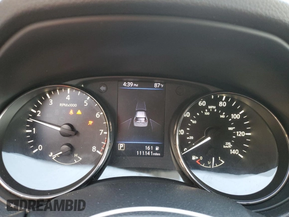 2019 Nissan Rogue SV with VIN KNMAT2MT8KP501563, listed as a Copart auction lot 72174864 with 111,141 mi miles and Salvage Title. Bid and sale history available at carsss.com. Image 9.