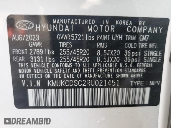 2024 Genesis GV60 Advanced z VIN KMUKCDSC2RU021451, wystawiony jako Copart lot #78100864 z przebiegiem 3 665 mil mil oraz Szkoda całkowita • Salvage title. Historia ofert i sprzedaży dostępna na DreamBid. Obrazek 14.