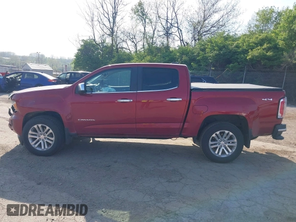 2017 GMC Canyon 4WD SLT with VIN 1GTG6DENXH1291914, listed as a IAAI auction lot 42105886 with 66,582 mi miles. Bid and sale history available at carsss.com. Image 15.