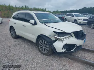2014 Acura MDX Tech Pkg with VIN 5FRYD4H40EB022755, listed as a IAAI auction lot 42114240 with 1 mi miles. Bid and sale history available at carsss.com. Image 1.