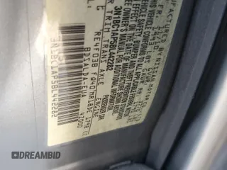 2011 Nissan Versa S with VIN 3N1BC1AP5BL442282, listed as a Copart auction lot 52713645 with 147,356 mi miles and Salvage title. Bid and sale history available at DreamBid. Image 12.