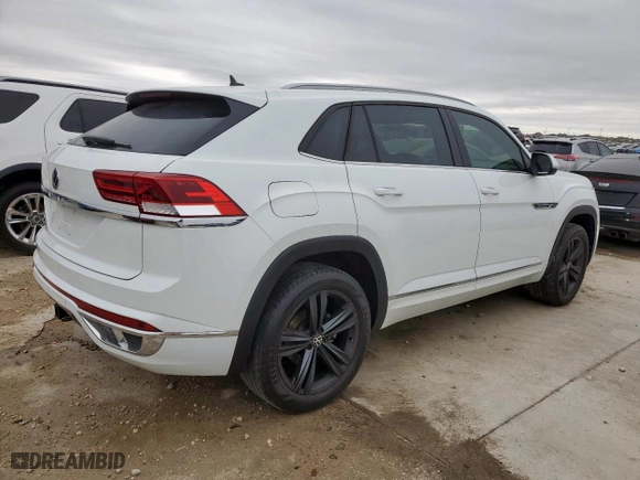 2021 Volkswagen Atlas Cross Sport 3.6L V6 SE w/Technology R-Line with VIN 1V2PE2CA1MC202476, listed as a Copart auction lot 51751855 with 28,151 mi miles and Salvage Title. Bid and sale history available at carsss.com. Image 3.
