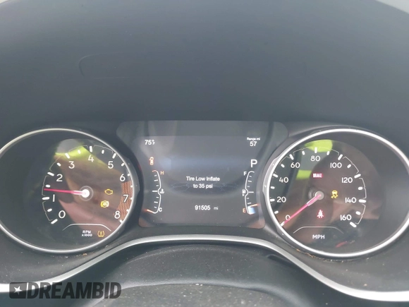 2018 Jeep Compass Latitude with VIN 3C4NJCBB7JT285996, listed as a IAAI auction lot 42063437 with 91,505 mi miles and . Bid and sale history available at DreamBid. Image 7.