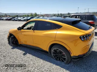2022 Ford Mustang Mach-E GT with VIN 3FMTK4SE1NMA10334, listed as a Copart auction lot 57362275 with 34,614 mi miles and Salvage title. Bid and sale history available at DreamBid. Image 2.