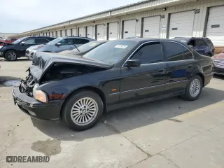 2000 BMW 5 Series 540iA with VIN WBADN6344YGM66003, listed as a Copart auction lot 49919625 with 205,645 mi miles and Salvage Title. Bid and sale history available at carsss.com. Image 1.