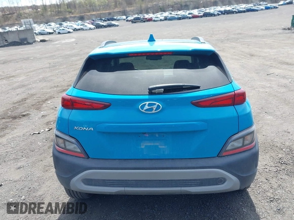 2023 Hyundai Kona SEL with VIN KM8K6CAB6PU977828, listed as a IAAI auction lot 42094972 with 61,283 mi miles and . Bid and sale history available at DreamBid. Image 16.