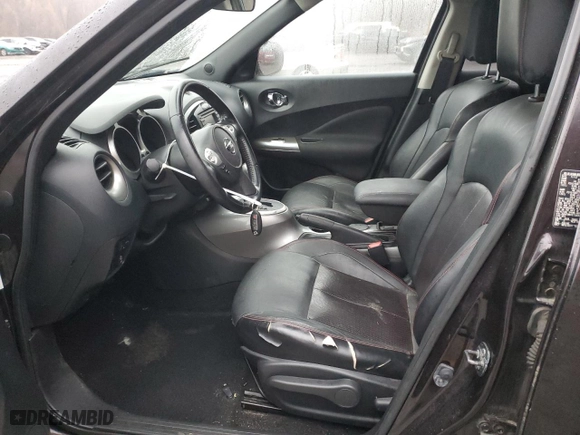 2014 Nissan Juke SL with VIN JN8AF5MV7ET360642, listed as a Copart auction lot 82988384 with 95,622 mi miles and Salvage Title. Bid and sale history available at carsss.com. Image 7.