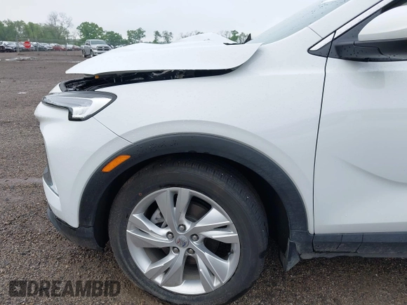 2024 Buick Encore GX Preferred with VIN KL4AMBS23RB135598, listed as a IAAI auction lot 42266362 with 10,478 mi miles and . Bid and sale history available at DreamBid. Image 19.