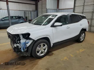 2024 GMC Terrain SLE with VIN 3GKALMEG4RL274749, listed as a Copart auction lot 53478365 with 20,916 mi miles and Salvage Title. Bid and sale history available at carsss.com. Image 1.