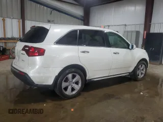 2013 Acura MDX with VIN 2HNYD2H22DH516848, listed as a Copart auction lot 53938695 with 105,633 mi miles and Salvage Title. Bid and sale history available at carsss.com. Image 3.