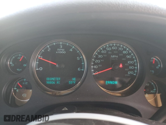 2011 GMC Yukon Denali with VIN 1GKS1EEFXBR121055, listed as a Copart auction lot 77194354 with 98,806 mi miles and Salvage Title. Bid and sale history available at carsss.com. Image 9.