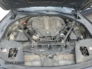 2015 BMW 7 Series 750i with VIN WBAYA8C59FG197642, listed as a Copart auction lot 70282884 with 130,853 mi miles and Salvage title. Bid and sale history available at DreamBid. Image 11.