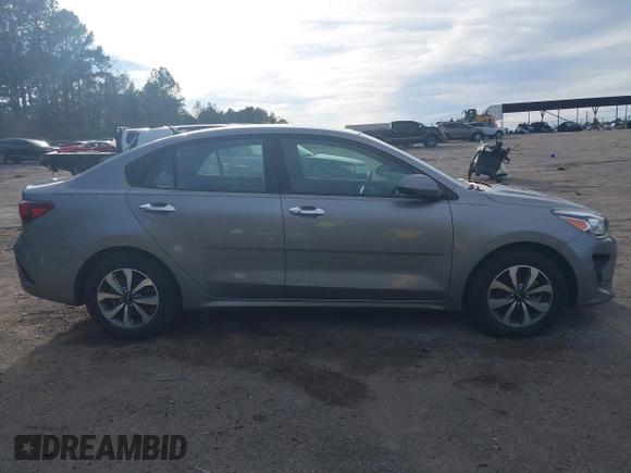 2022 Kia Rio S with VIN 3KPA24ADXNE458764, listed as a IAAI auction lot 41503859 with 43,252 mi miles. Bid and sale history available at carsss.com. Image 13.