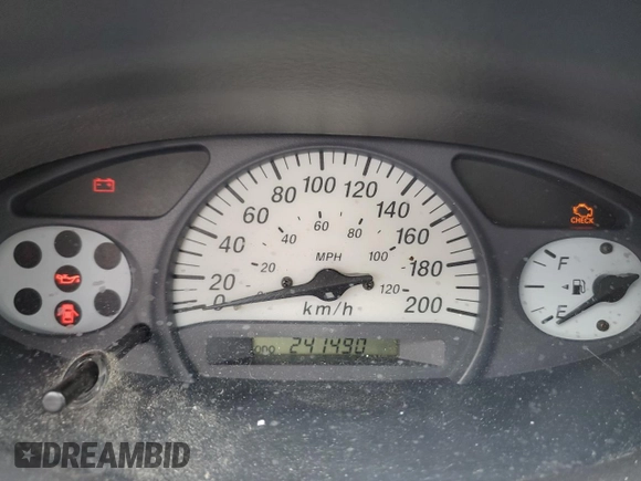 2002 Toyota ECHO with VIN JTDBT123925029712, listed as a Copart auction lot 65822184 with 241,490 mi miles and Clean Title. Bid and sale history available at DreamBid. Image 9.