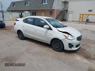 2018 Mitsubishi Mirage ES with VIN ML32F3FJ1JHF02033, listed as a IAAI auction lot 42473597 with 102,847 mi miles and . Bid and sale history available at DreamBid. Image 1.