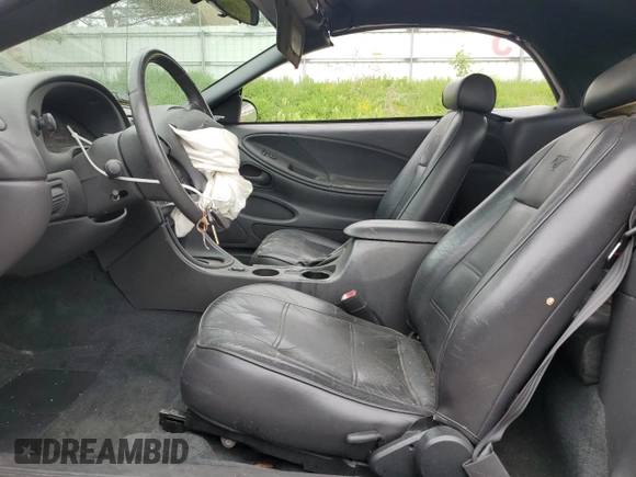 2002 Ford Mustang Deluxe с VIN 1FAFP44422F128062, выставлен на аукционе Copart как лот 57081075 с пробегом 85 392 миль миль и Чистый • Clean title. История ставок и продаж доступна на DreamBid. Изображение 7.