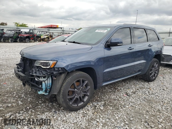 2021 Jeep Grand Cherokee High Altitude with VIN 1C4RJFCG1MC736076, listed as a Copart auction lot 55440165 with 63,292 mi miles and Salvage title. Bid and sale history available at DreamBid. Image 1.