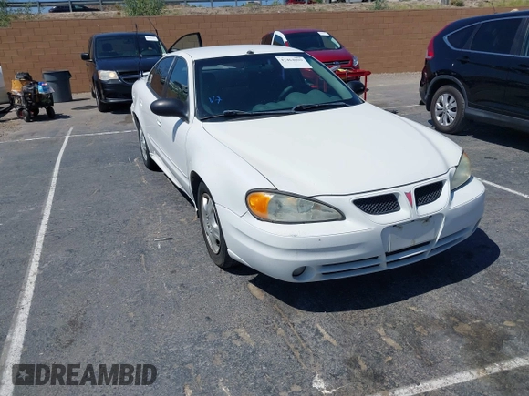 2004 Pontiac Grand Am SE1 with VIN 1G2NF52EX4C207773, listed as a IAAI auction lot 42464099 with 275,417 mi miles and . Bid and sale history available at DreamBid. Image 1.