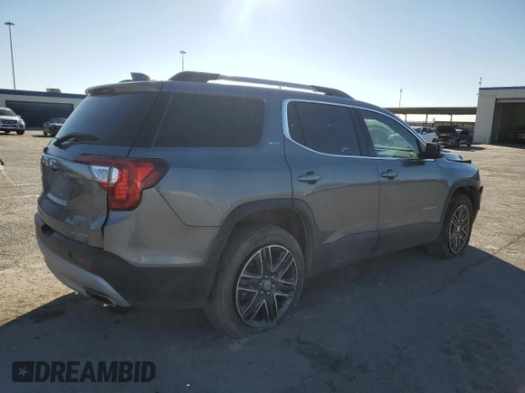 2021 GMC Acadia SLT with VIN 1GKKNML4XMZ169965, listed as a Copart auction lot 81343384 with 38,417 mi miles and Salvage Title. Bid and sale history available at DreamBid. Image 3.