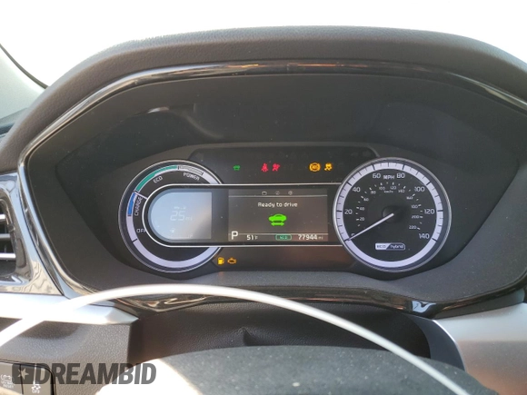 2020 Kia Niro LXS with VIN KNDCB3LC2L5361638, listed as a Copart auction lot 83003044 with 77,944 mi miles and Salvage Title. Bid and sale history available at carsss.com. Image 9.