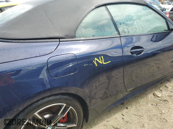 2023 BMW 4 Series M440i with VIN WBA53AT06PCL25904, listed as a Copart auction lot 74213494 with Not Provided miles and Non Repairable. Bid and sale history available at DreamBid. Image 12.