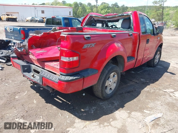 2006 Ford F-150 STX with VIN 1FTRF02286KD73577, listed as a IAAI auction lot 41967994 with 1 mi miles. Bid and sale history available at carsss.com. Image 4.