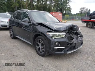 2017 BMW X1 xDrive28i with VIN WBXHT3C31H5F73107, listed as a IAAI auction lot 42695846 with 108,053 mi miles and . Bid and sale history available at DreamBid. Image 1.