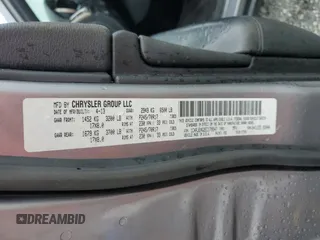 2014 Jeep Grand Cherokee Laredo with VIN 1C4RJEAG2EC179547, listed as a Copart auction lot 53328055 with 107,451 mi miles and Salvage Title. Bid and sale history available at DreamBid. Image 14.