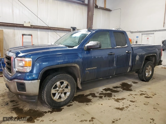 2015 GMC Sierra 1500 with VIN 1GTV2TEH9FZ175299, listed as a Copart auction lot 50816565 with 251,896 mi miles and Salvage Title. Bid and sale history available at carsss.com. Image 1.