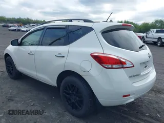2012 Nissan Murano SV with VIN JN8AZ1MW2CW203024, listed as a IAAI auction lot 42235788 with 164,261 mi miles and . Bid and sale history available at carsss.com. Image 3.