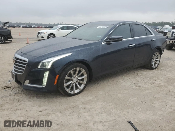 2018 Cadillac CTS Sedan Luxury AWD with VIN 1G6AX5SX7J0170318, listed as a Copart auction lot 44759825 with 76,570 mi miles and Salvage Title. Bid and sale history available at carsss.com. Image 1.