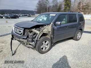 2010 Honda Pilot EX-L z VIN 5FNYF4H57AB012089, wystawiony jako Copart lot #44413875 z przebiegiem 123 248 mil mil oraz Szkoda całkowita • Salvage title. Historia ofert i sprzedaży dostępna na DreamBid. Obrazek 1.