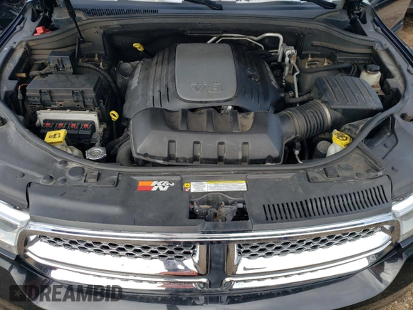 2012 Dodge Durango Citadel with VIN 1C4SDJET4CC147513, listed as a Copart auction lot 69116914 with 123,282 mi miles and Salvage title. Bid and sale history available at DreamBid. Image 12.