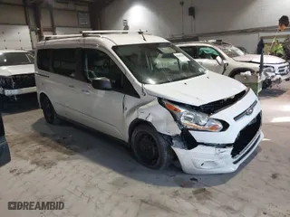 2016 Ford Transit Connect Wagon XLT with VIN NM0GE9F7XG1281542, listed as a IAAI auction lot 41307372 with NaN miles. Bid and sale history available at carsss.com. Image 1.