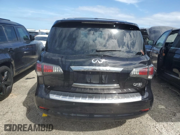 2015 Infiniti QX80 with VIN JN8AZ2NE5F9087347, listed as a Copart auction lot 75463544 with 174,302 mi miles and Non Repairable. Bid and sale history available at carsss.com. Image 6.
