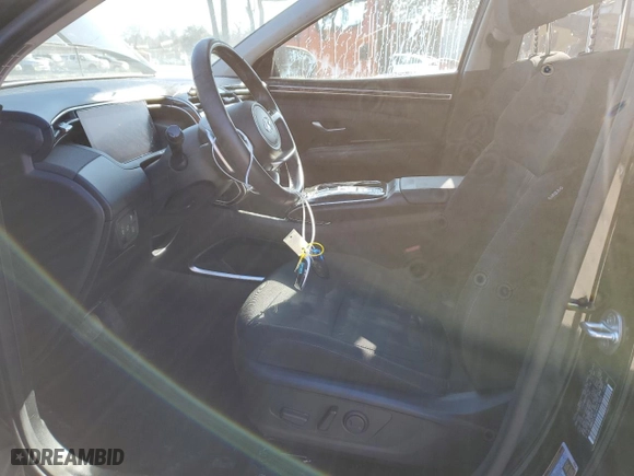 2022 Hyundai Tucson Hybrid SEL Convenience with VIN KM8JFCA13NU057459, listed as a Copart auction lot 47379035 with 11,674 mi miles and Salvage Title. Bid and sale history available at carsss.com. Image 7.