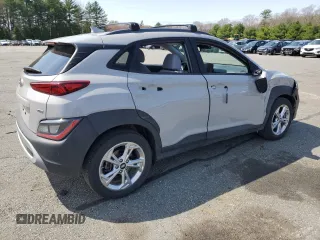 2022 Hyundai Kona SEL with VIN KM8K3CAB7NU878862, listed as a Copart auction lot 52920055 with 18,774 mi miles and Salvage Title. Bid and sale history available at carsss.com. Image 3.