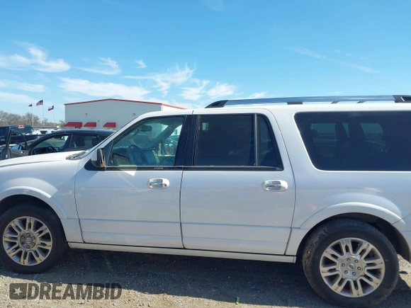 2011 Ford Expedition Max Limited with VIN 1FMJK1K51BEF09576, listed as a IAAI auction lot 41591224 with 270,236 mi miles and . Bid and sale history available at DreamBid. Image 14.