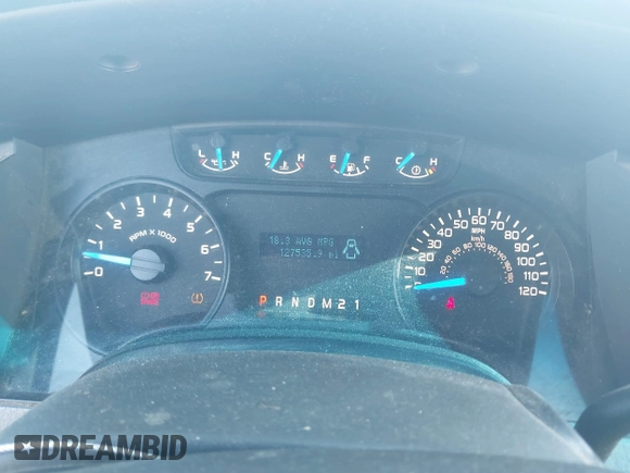 2014 Ford F-150 XL with VIN 1FTFX1CF7EFC95887, listed as a IAAI auction lot 41320393 with 127,535 mi miles. Bid and sale history available at carsss.com. Image 7.