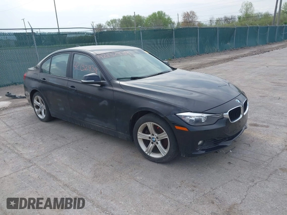 2015 BMW 3 Series 328i with VIN WBA3A5G57FNS87368, listed as a IAAI auction lot 42132939 with 115,289 mi miles. Bid and sale history available at carsss.com. Image 1.