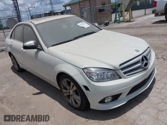 2009 Mercedes-Benz C 300 Sport with VIN WDDGF81X89F265255, listed as a IAAI auction lot 42552867 with 88,548 mi miles and . Bid and sale history available at DreamBid. Image 1.