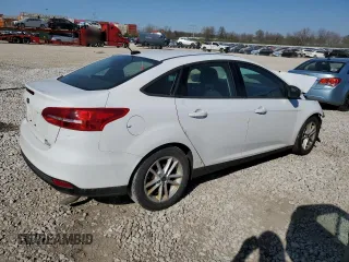 2018 Ford Focus SE with VIN 1FADP3F28JL276424, listed as a Copart auction lot 53211385 with 0 mi miles and Salvage Title. Bid and sale history available at carsss.com. Image 3.
