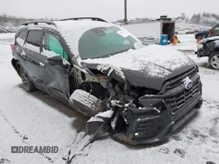 2023 Subaru Ascent Onyx Limited с VIN 4S4WMAKD4P3420935, выставлен на аукционе IAAI как лот 41252766 с пробегом 33 305 миль миль и . История ставок и продаж доступна на DreamBid. Изображение 1.