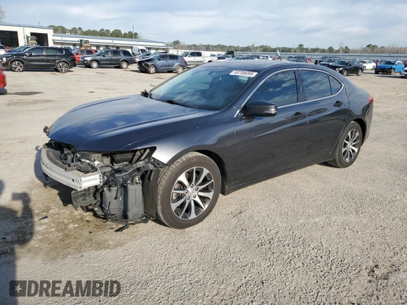 2016 Acura TLX with VIN 19UUB1F39GA006985, listed as a Copart auction lot 45708095 with 144,251 mi miles and Salvage Title. Bid and sale history available at carsss.com. Image 1.
