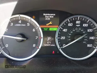 2015 Acura TLX Tech with VIN 19UUB1F54FA027274, listed as a IAAI auction lot 41977673 with 169,691 mi miles. Bid and sale history available at carsss.com. Image 7.