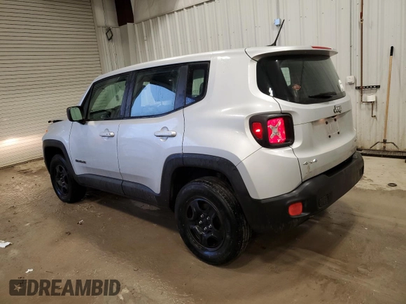 2016 Jeep Renegade Sport with VIN ZACCJBAT6GPD50638, listed as a Copart auction lot 43267505 with 118,269 mi miles and Non Repairable. Bid and sale history available at carsss.com. Image 2.
